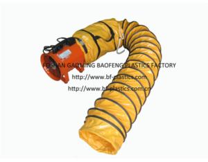 PVC flexible duct with carriage bag