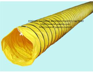 PVC reinforced spiral ventilation mining duct