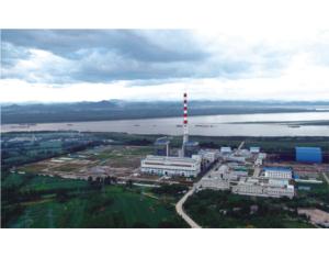Anhui Tongling Power Plant four, five the 2x300MW crew works the whole picture
