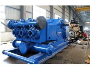 800HP China Made Triplex Mud Pumps Unitized With Commins Diesel Engine