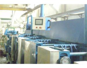 copper/aluminum rod lead alloy plate continuous casting and rolling line