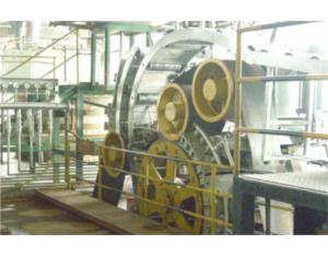 copper/aluminum rod lead alloy plate continuous casting and rolling line