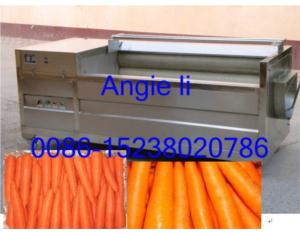 potato and carrot washing and peeling machine