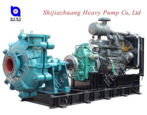 diesen engine drived slurry water pump for solids mud transport