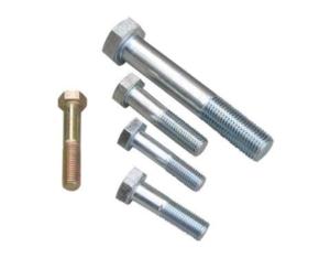 Half thread bolt