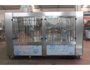 Beer bottle washing filling capping machine