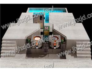 Induction Furnace for copper melting 500kg