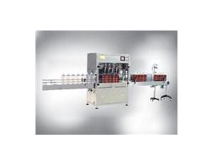 Automatic lubricating oil filling line