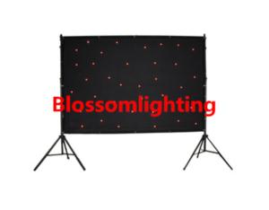 3*2m RGB Tricolor LED Star Curtain (BS-9006)