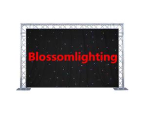 6*4m RGB Tricolor LED Star Curtain (BS-9008)