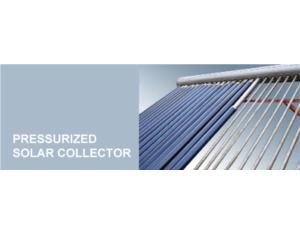 Pressurized solar collector