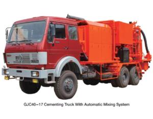 Cementing Unit with Single Engine & Sing