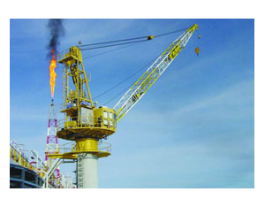 Of the offshore platform crane