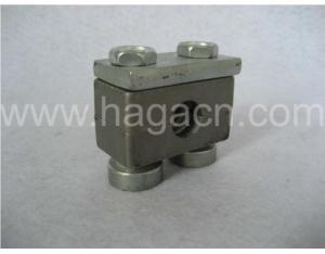 Aluminium and plastic hydraulic pipe clamps