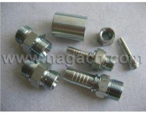 Hydraulic hose ferrule fitting