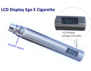 LCD Display Ego E Cigarette, Health Ego Lcd E Cig battery 650mAh 900mAh 1100mAh