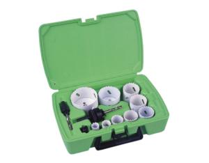 9pcs bi-metal hole saw set