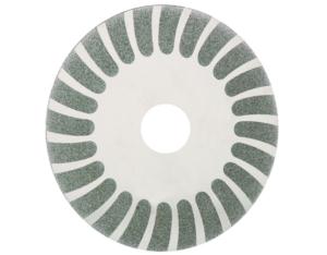 Electroplated diamond grinding wheel