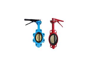 Wafter-type butterfly valves