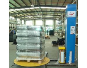 Pre-stretch wrap packing machine