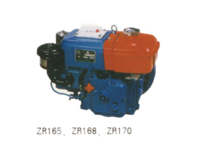 Diesel engine horizontal type water cooled ZR168