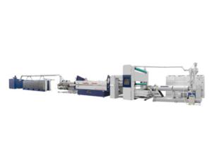PLASTIC TAPE EXTRUSION STRETCHING LINE