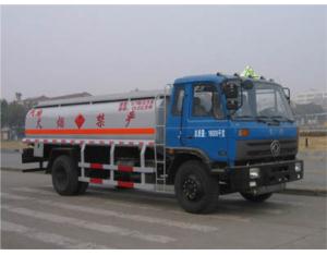 DONGFENG 153 aluminum alloy fuel tanker truck