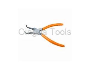 EXTERNAL SNAP RING PLIER,BENT NOSE(IN)