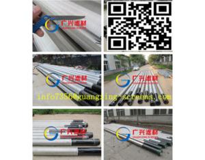 10inch stainless steel water well screen/wedge wire screen/ perforated tube for diesel water pump