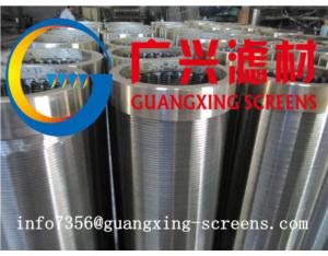 drilling well screen pipe/water well slot pipe/slot tubes/well screen filter tube