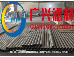 316L Water Well Casing Pipe/Water Well Tube/Wedge Wire Screen Pipe