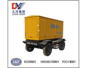 Trailer mounted generator set