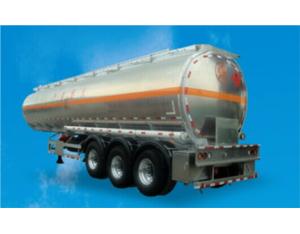 Aluminum alloy fuel tank trailer
