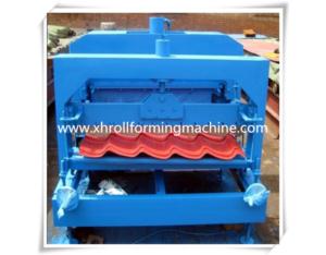 Steel Glazed Roof Tile Roll Forming Machine