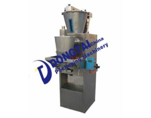 Supply weighing type particle filling packing machine