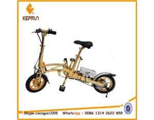 Patent Technology Folding Electric Bicycle