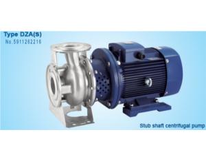 Stub shaft centrifugal pump