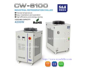 4.2KW industrial water cooling chiller CW-6100 220V