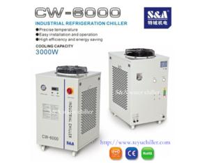 Recirculating water cooler for CNC Woodworking Machine
