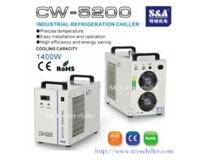 S&A CW-5200 cooling chiller for laser systems