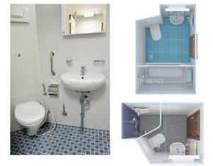 Marine Sanitary Unit for Sharing/Bathroom/Toilet/Wet Unit