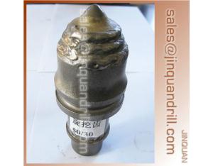 Carbide tipped rotary cutter drill bit for mining machine or road drilling