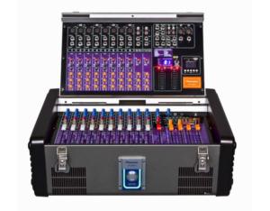 PS-1200XL 12-Ch Foldback LED Professional Power Mixer