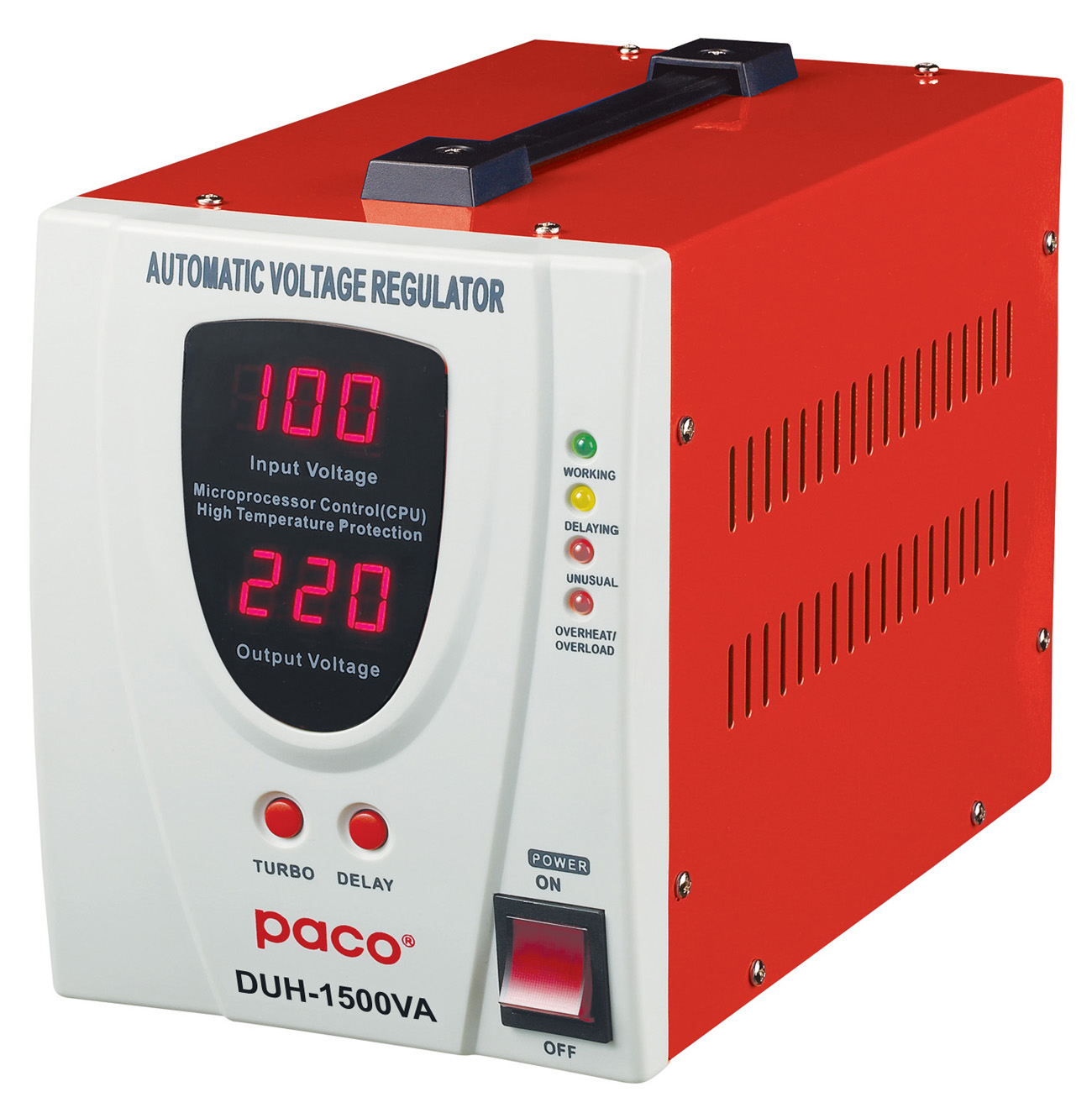 Automatic Voltage Regulator Duh 1500va Red