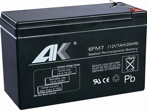 Automobile Battery (6FM7 12V7AH/20HR)