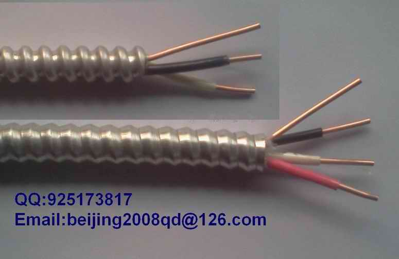 MC armored cable (MC/BX cable)