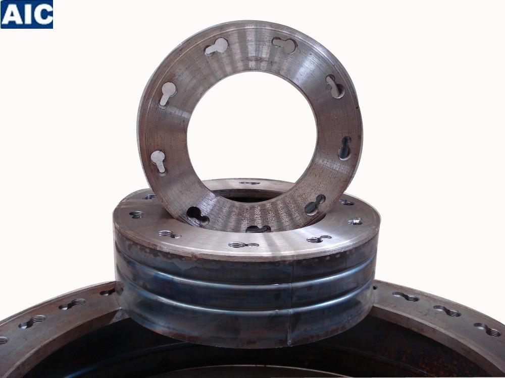 Steel joint plates for PC piles