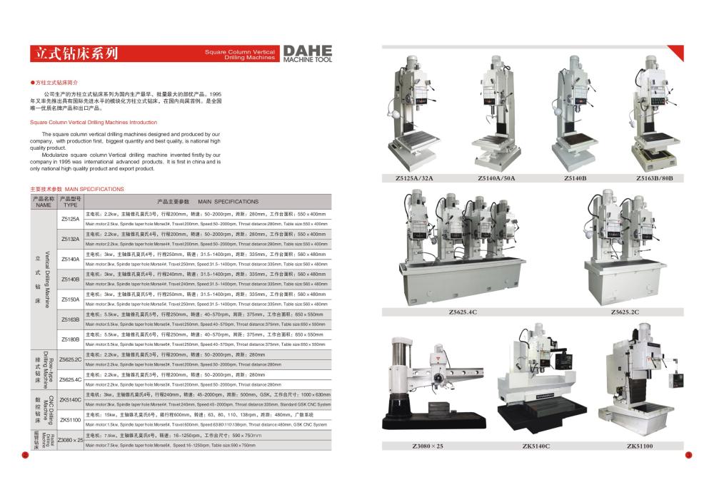 Vertical Drilling Machine