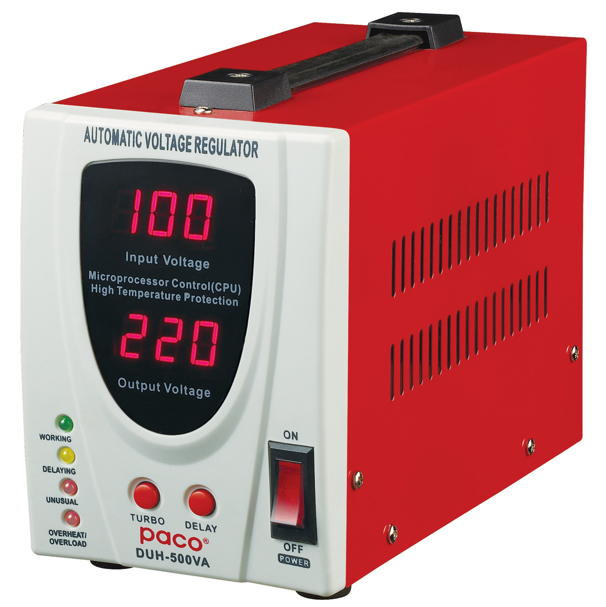 Automatic Voltage Regulator (DUH-500VA RED)