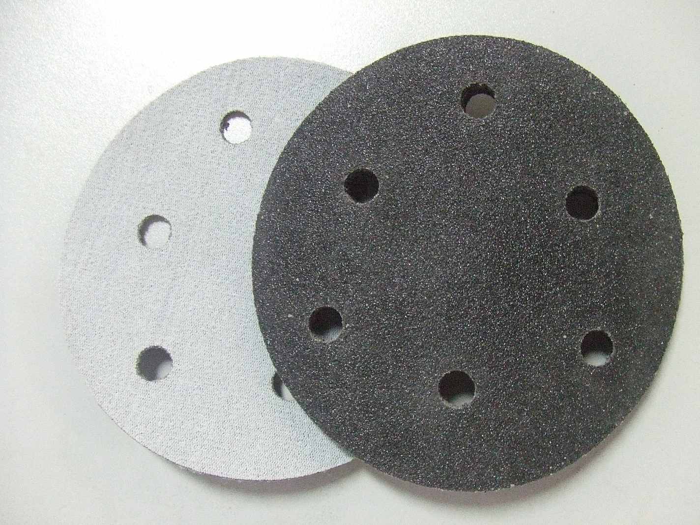 silicon carbide velcro sanding disc (velcro or psa)